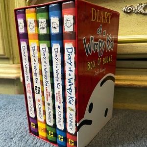 Diary of a wimpy kid books 1-5
